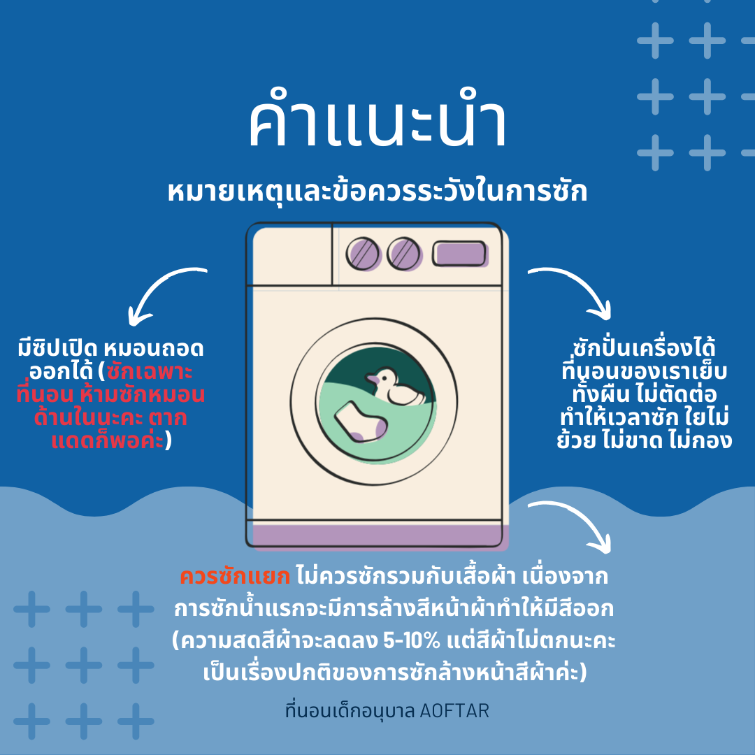คำแนะนำการซัก